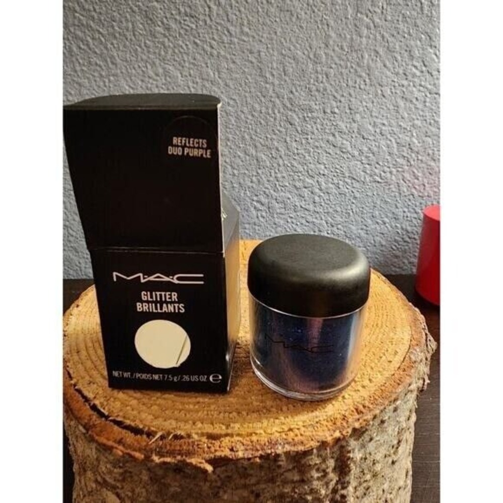 Rare New 7.5 Oz MAC Glitter Reflects Duo Purple Discontinued‎